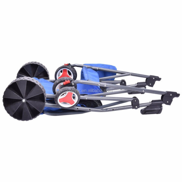 Lightweight Foldable Trolly Deluxe Fishing Beach Cart With Wide Wheel - Image 3