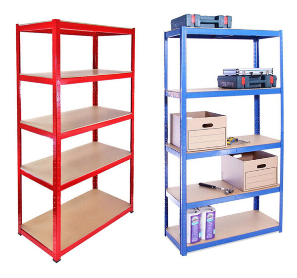 5 Tiers Heavy Duty Slotted Boltless Steel Garage Storage Rack - Image 6